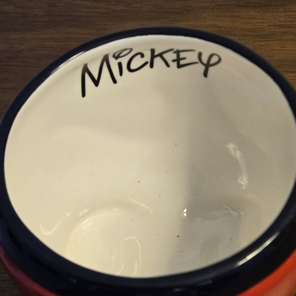 DISNEY PARKS Mickey and Minnie Mouse HALF BODY MUGS Authentic Original Set (2) - Picture 4 of 15